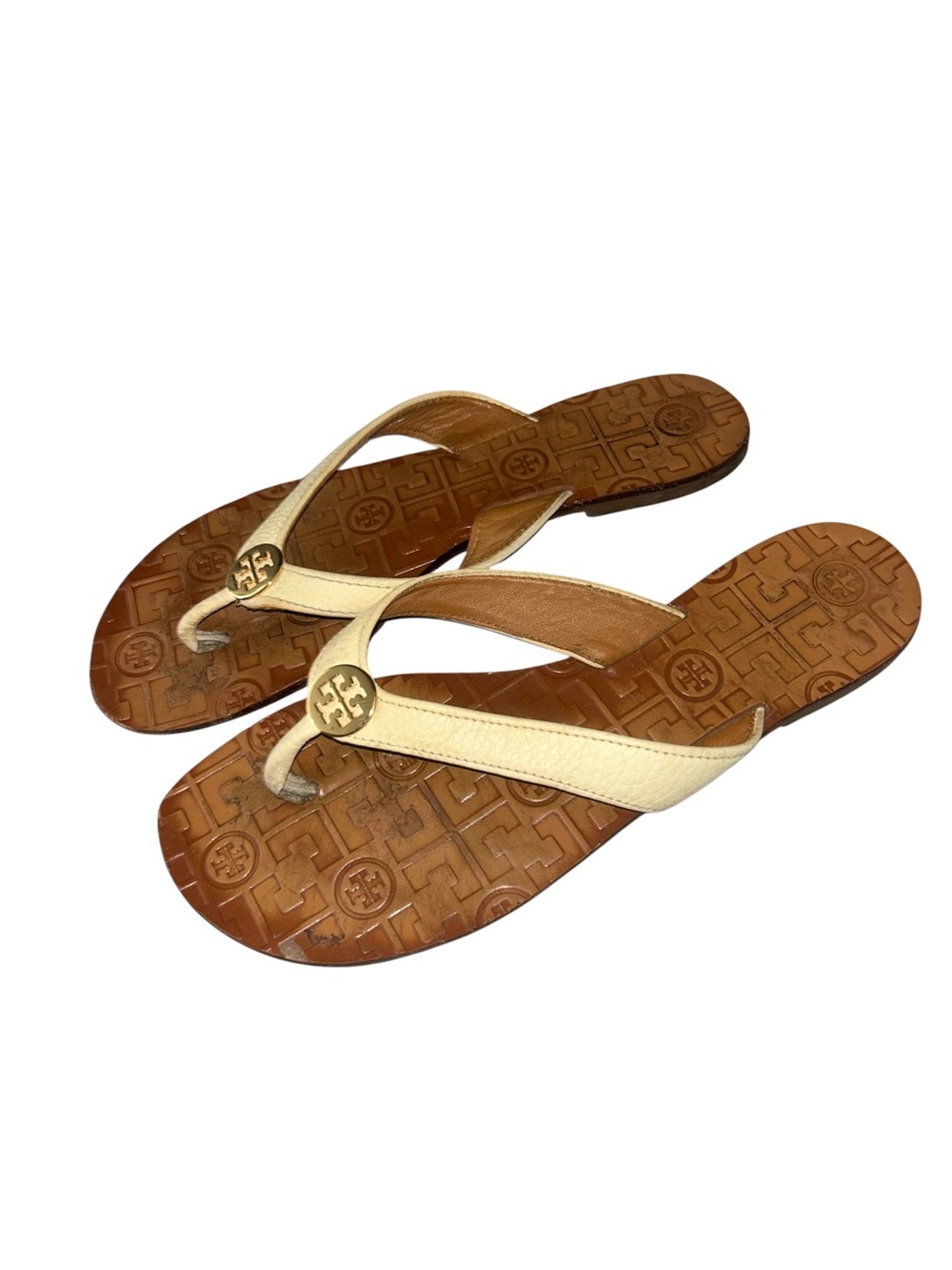 Tory Burch Thora Thong Sandals Women’s Size 9 FLAWED